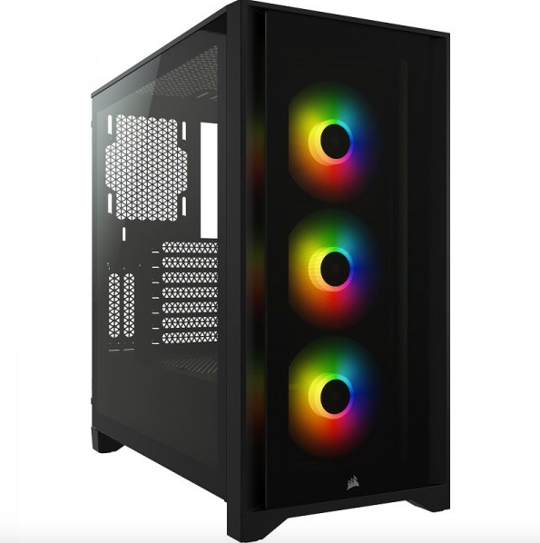 Corsair Boitier iCUE 4000X RGB Ref: CC-9011204-WW Noir