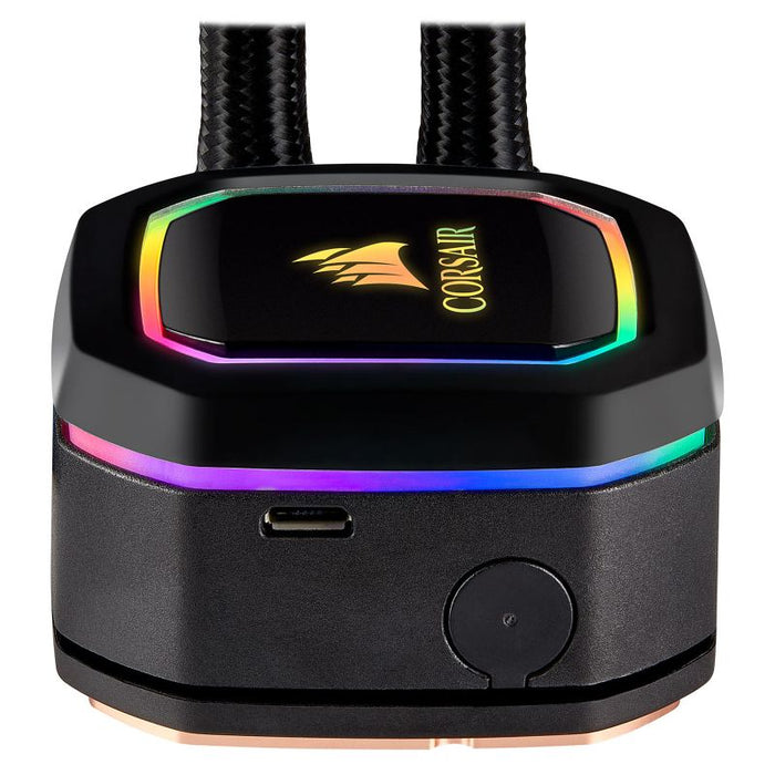 Corsair Refroidisseur Liquide CPU H60i RGB Ref: CW-9060049-WW Noir